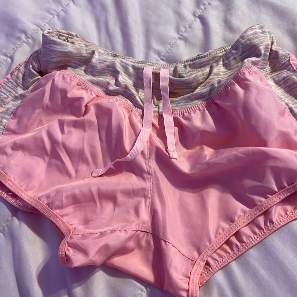 Girls running shorts.